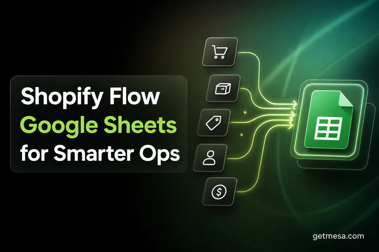 Shopify Flow Google Sheets for Smarter Ops
