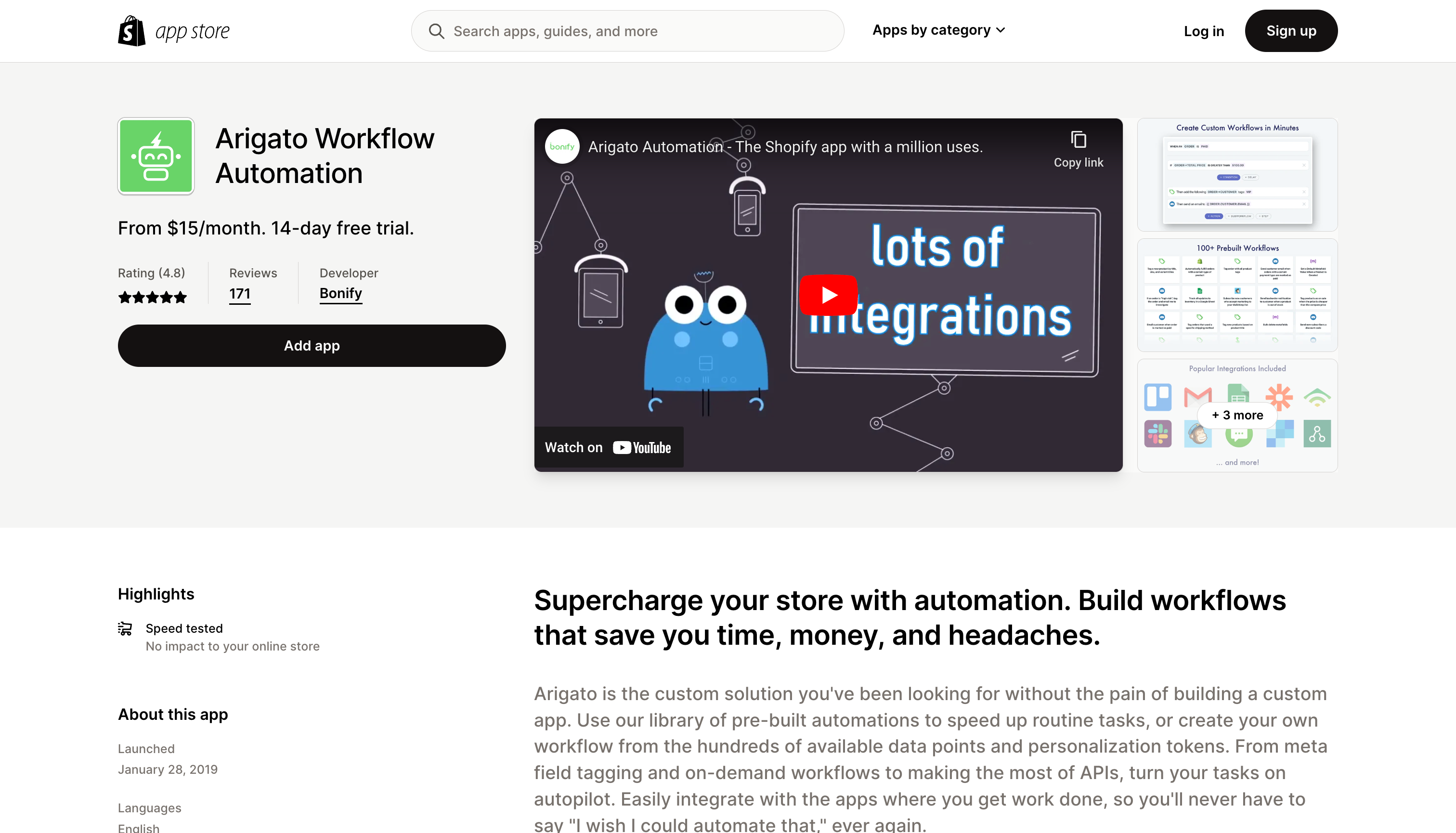 Arigato - Shopify App Store