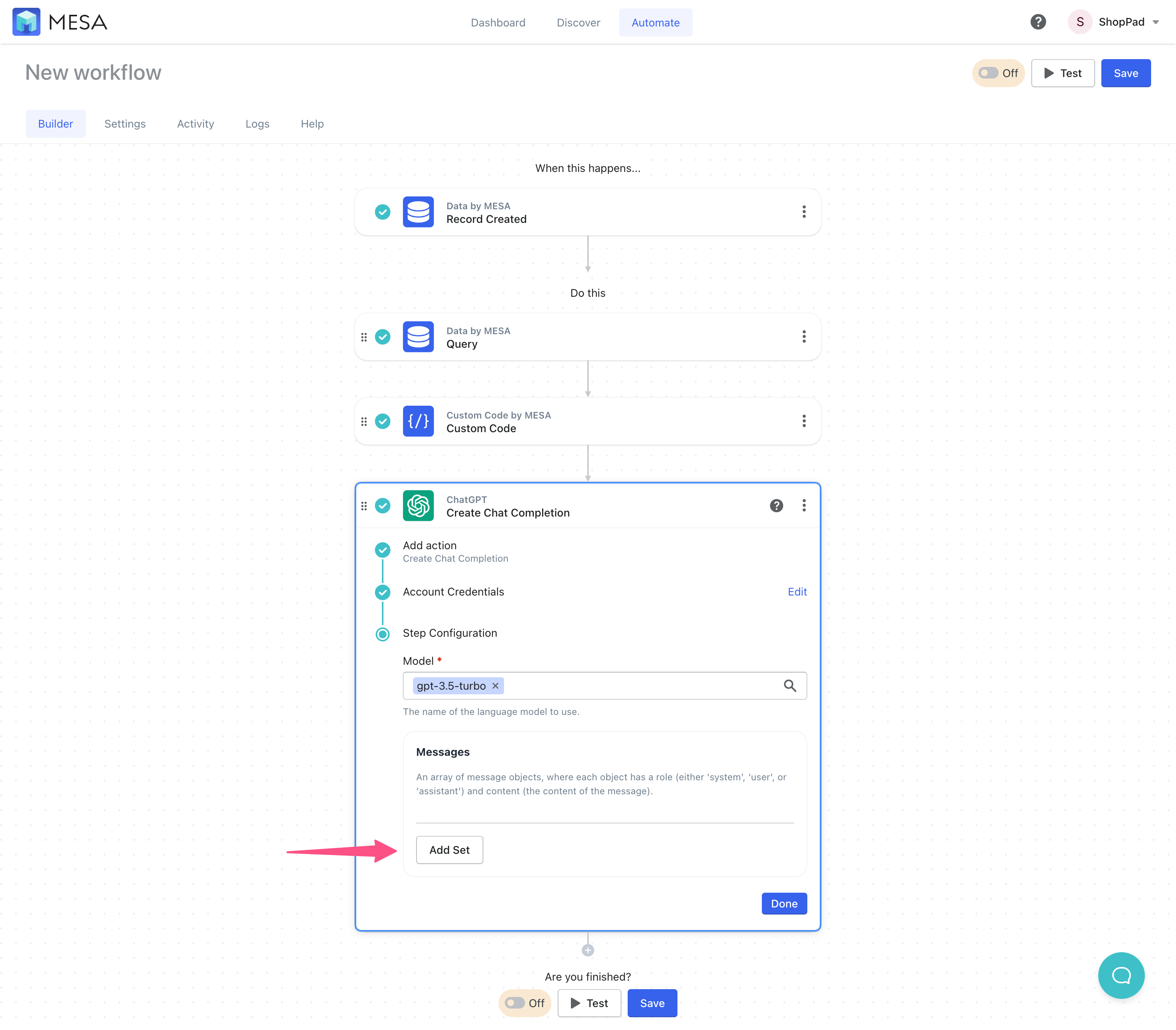 chatgpt add prompt