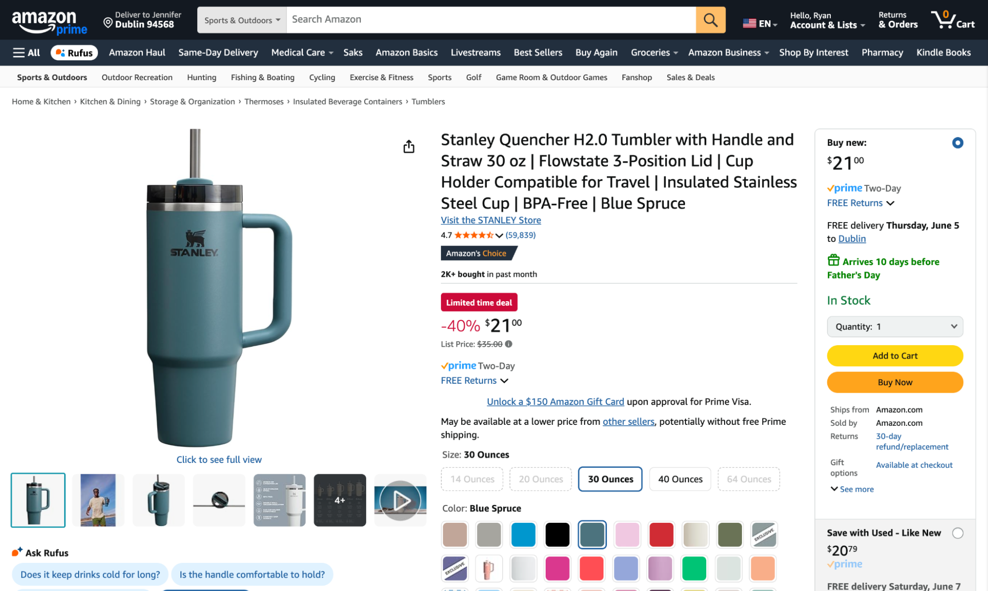 Amazon Prime - Different pricing for Prime members vs. non-members on same products