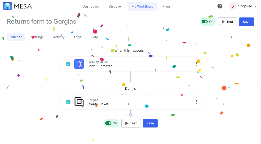 gorgias automation success
