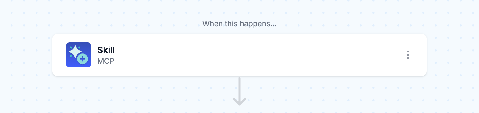 Create your AI-triggered workflow in MESA