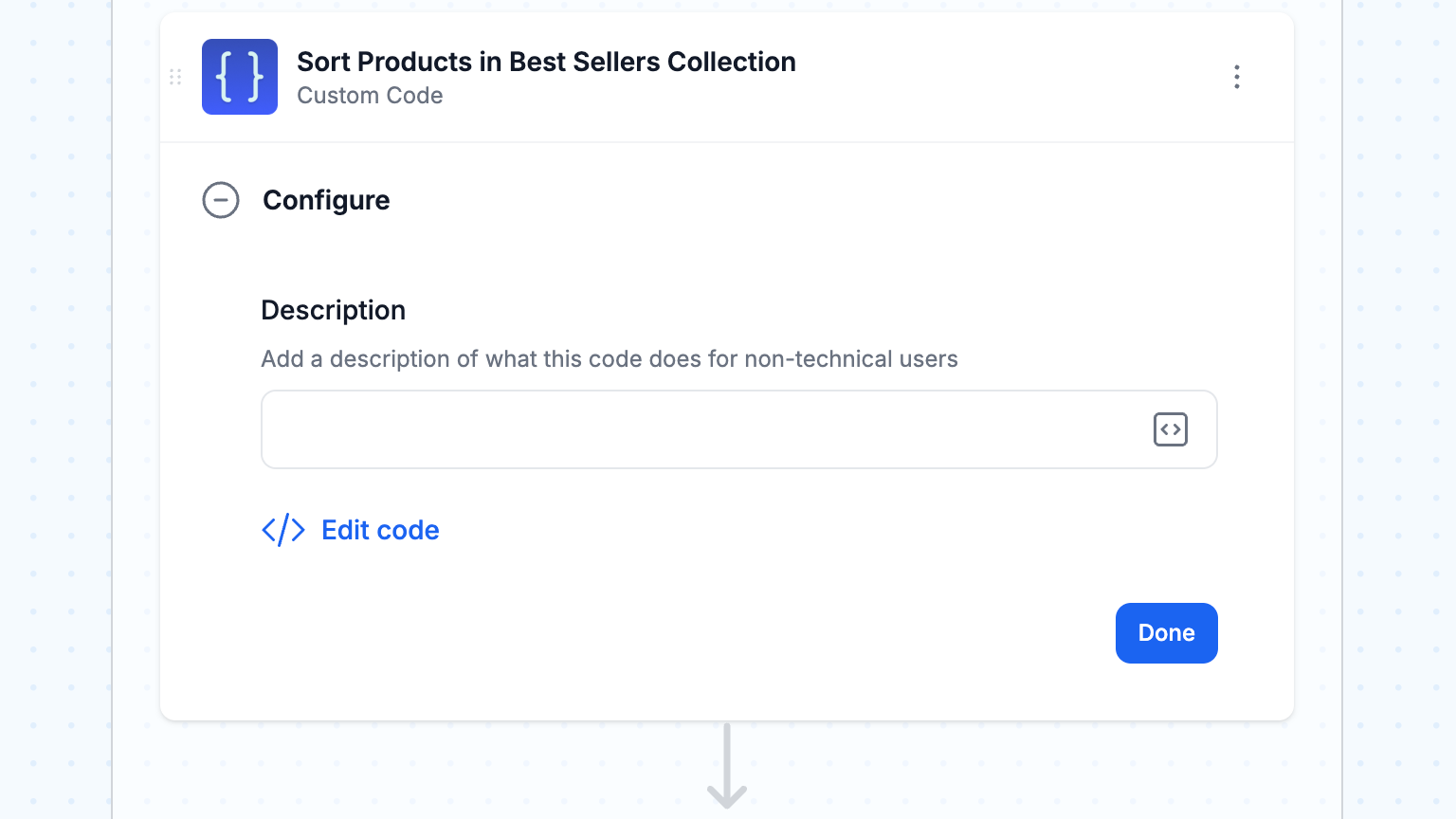 Reorder “Best Seller” collection