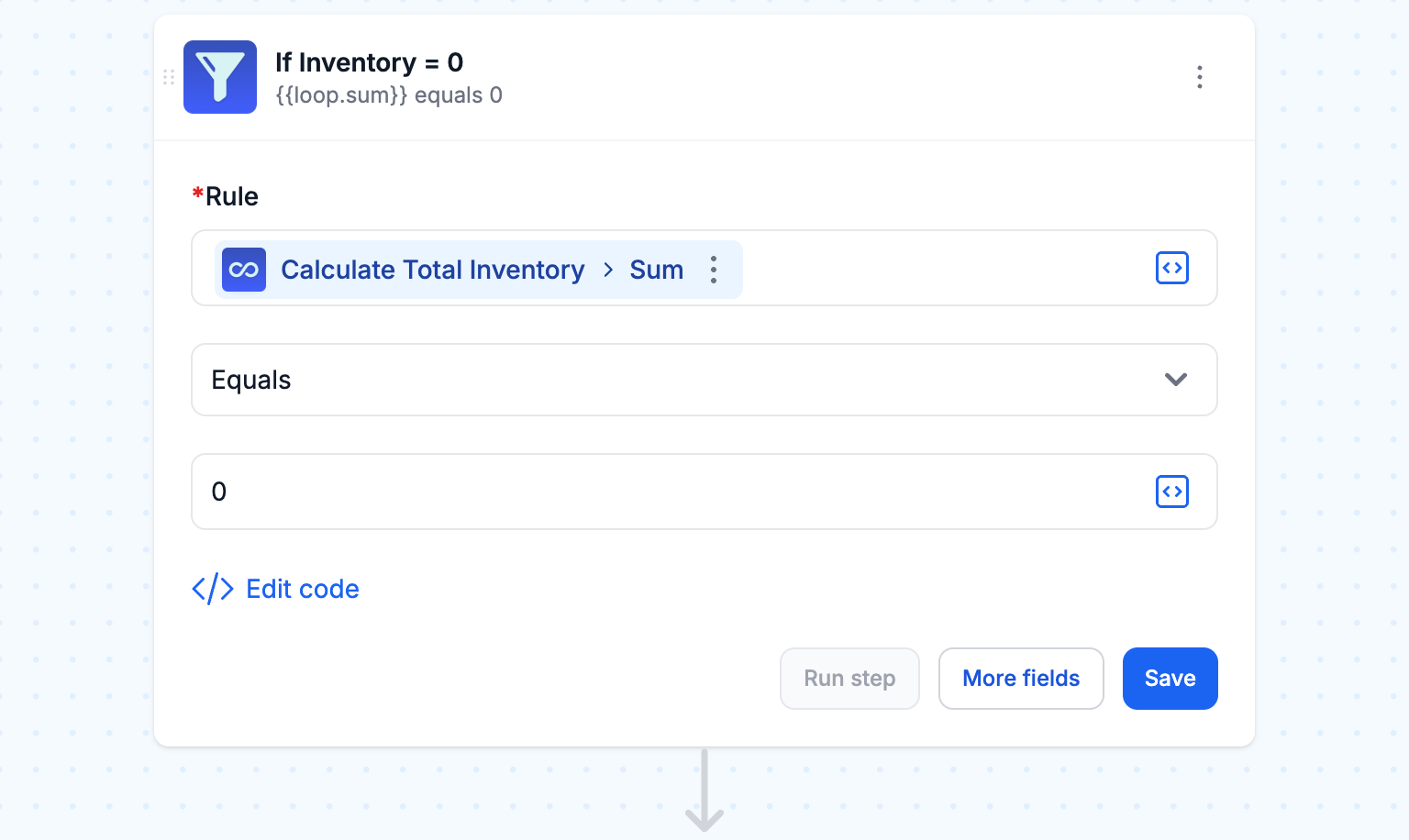 Filter for completely sold-out products