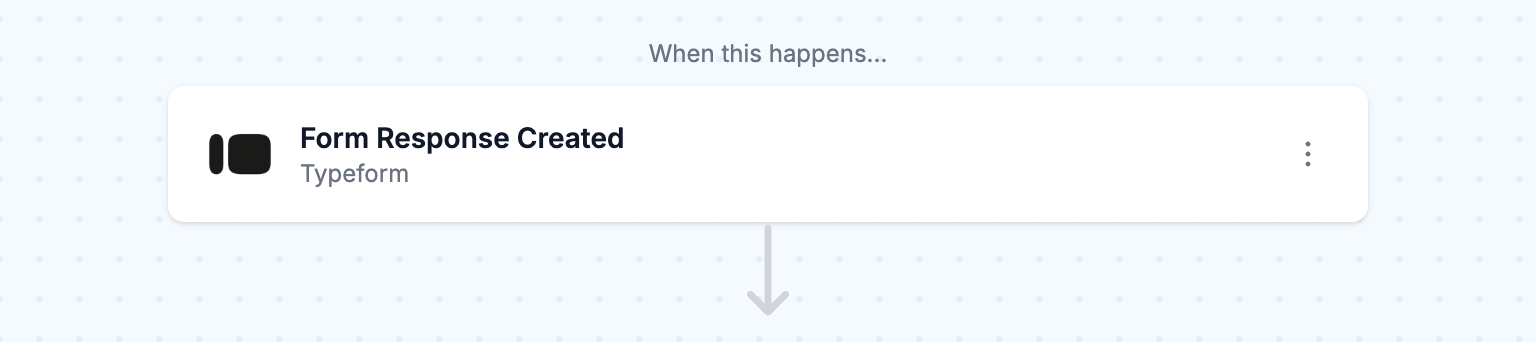 Set up the Typeform trigger