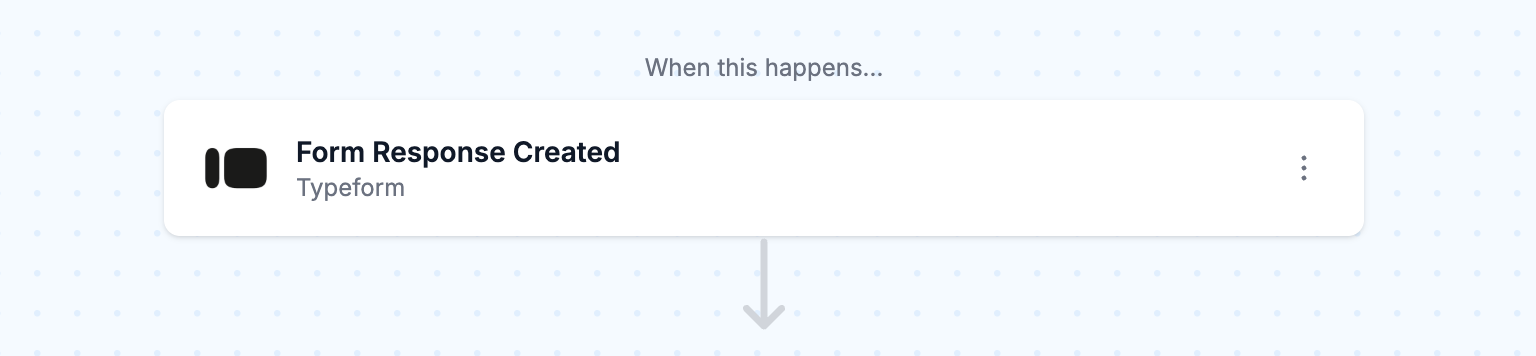 Set up the Typeform trigger