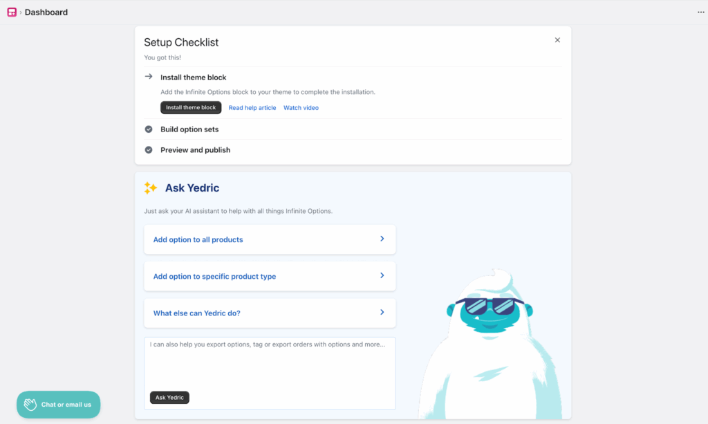 MESA’s AI in the IO dashboard