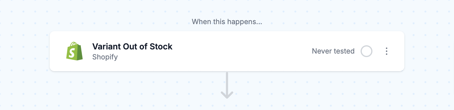 Detect Variant Out of Stock