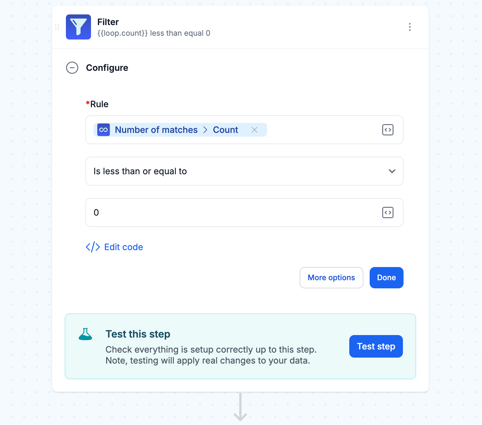 Filter Out-of-Stock Condition