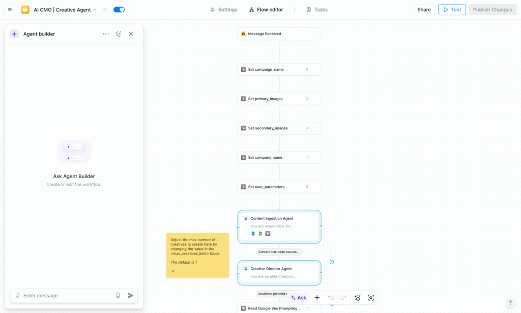 lindy workflow builder