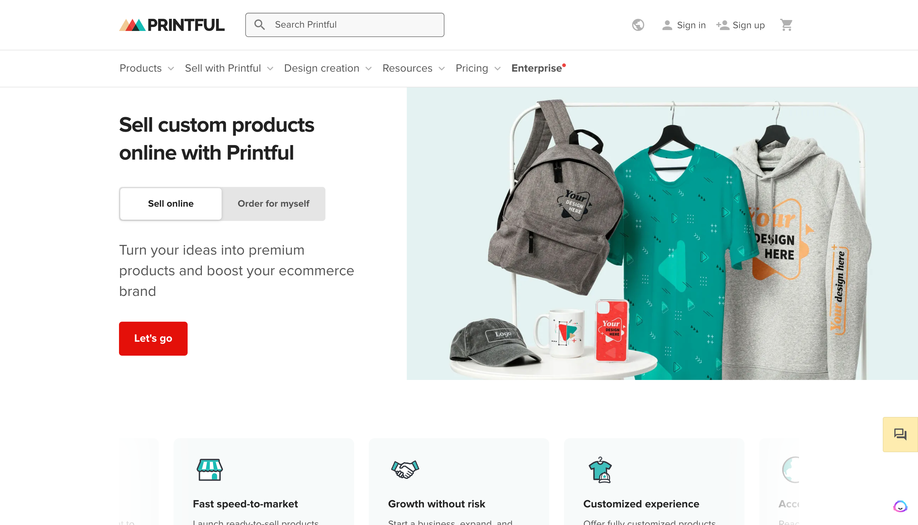 printful shopify automated store