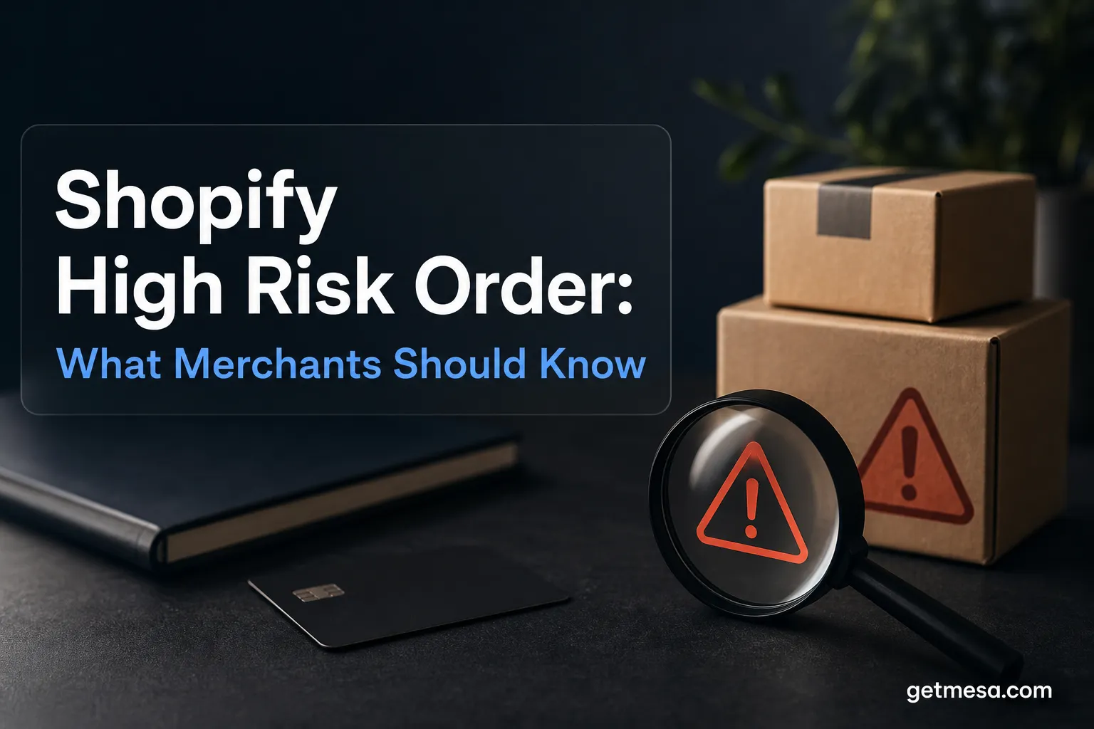 Shopify High Risk Order: What Merchants Should Know