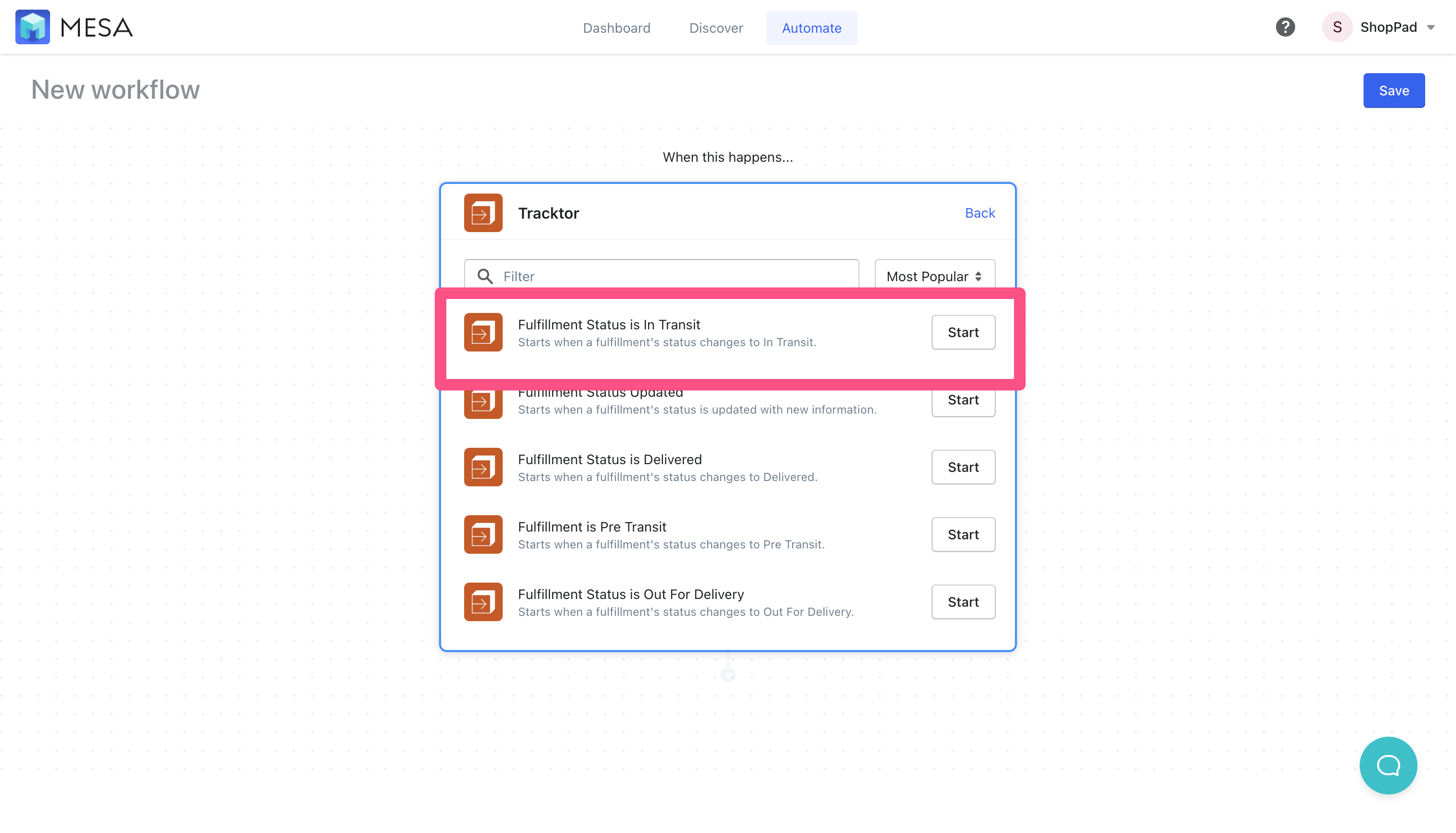 shopify fulfillment status