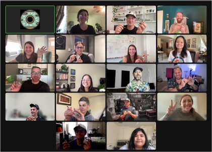 learning how to pick locks with teammates